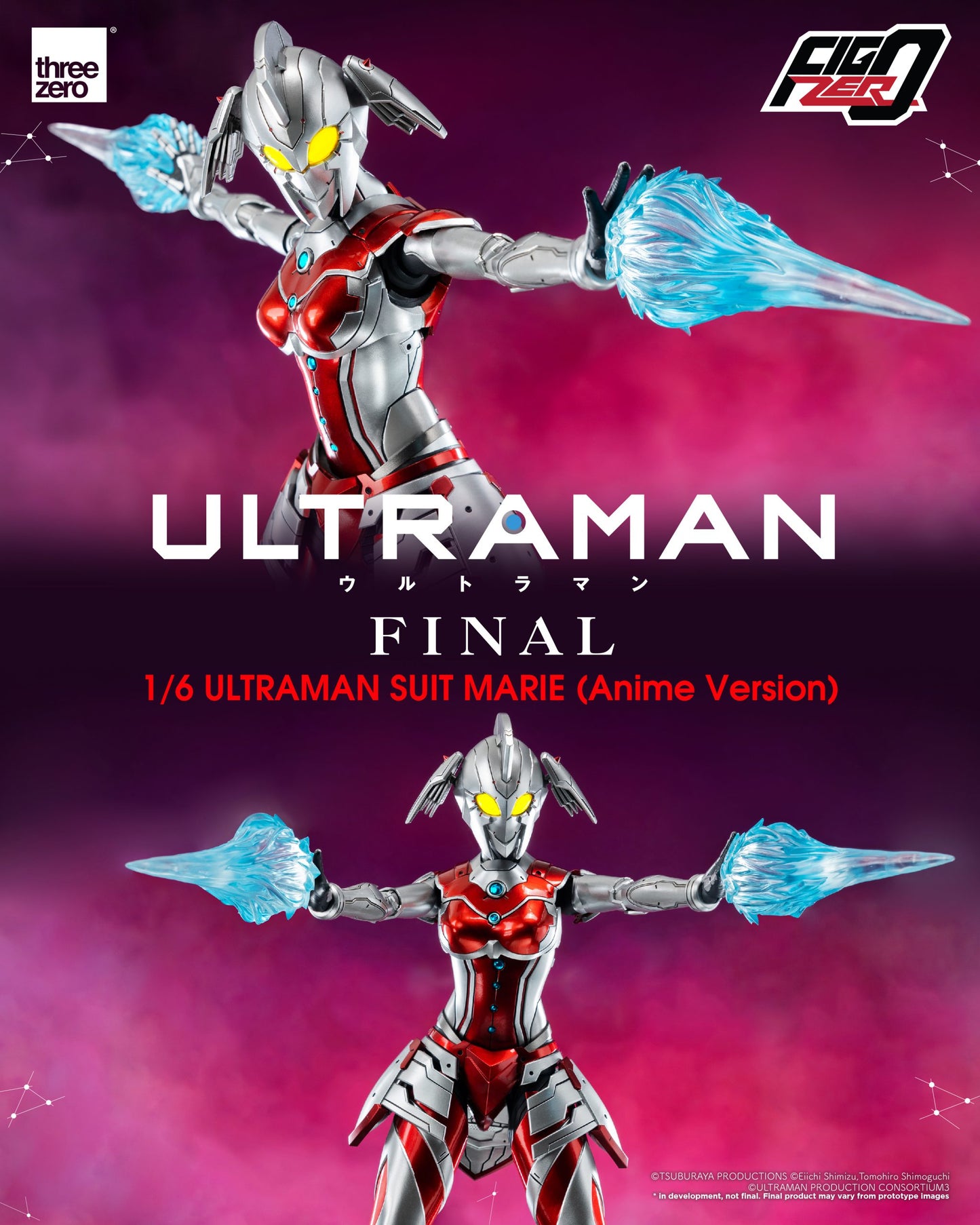 Preventa Figura Ultraman Suit MARIE (Anime Version) - ULTRAMAN Anime Final Season FigZero marca Threezero 3Z0507 escala 1/6