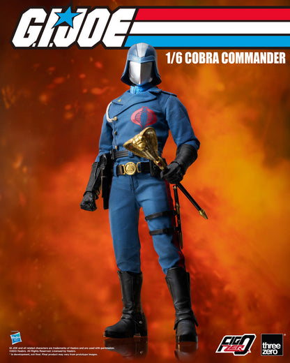 Pedido Figura Cobra Commander - G.I.Joe FigZero marca Threezero 3Z0315 escala 1/6