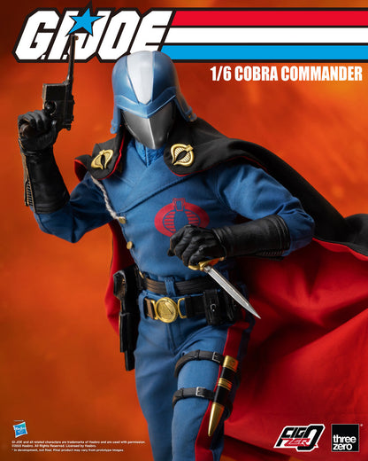 Pedido Figura Cobra Commander - G.I.Joe FigZero marca Threezero 3Z0315 escala 1/6