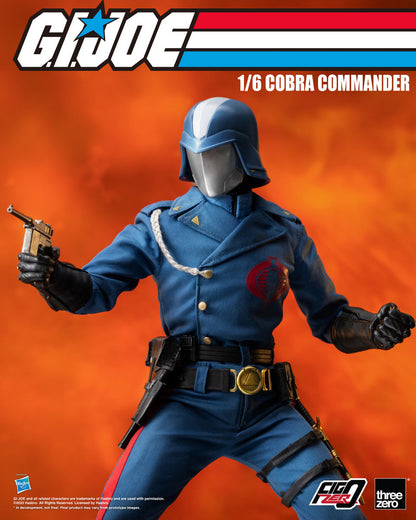 Pedido Figura Cobra Commander - G.I.Joe FigZero marca Threezero 3Z0315 escala 1/6