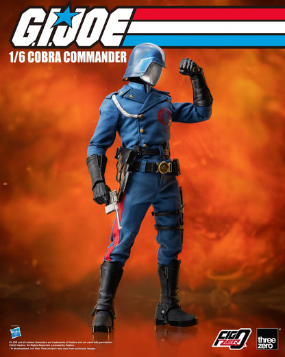 Pedido Figura Cobra Commander - G.I.Joe FigZero marca Threezero 3Z0315 escala 1/6