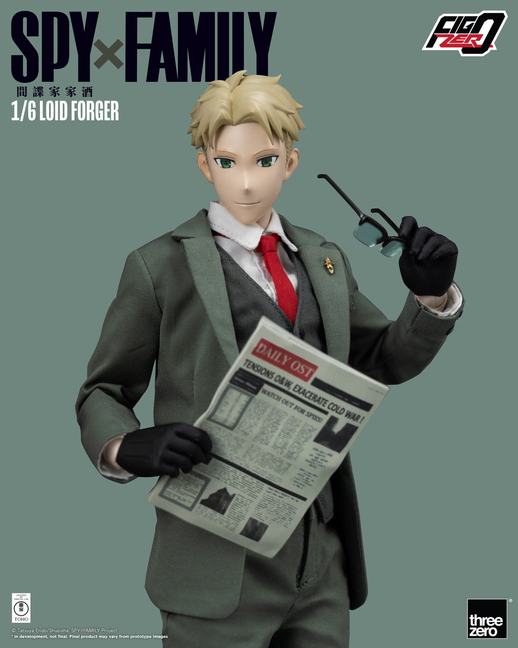 Preventa Figura Loid Forger - Spy x Family FigZero marca Threezero 3Z0504 escala 1/6