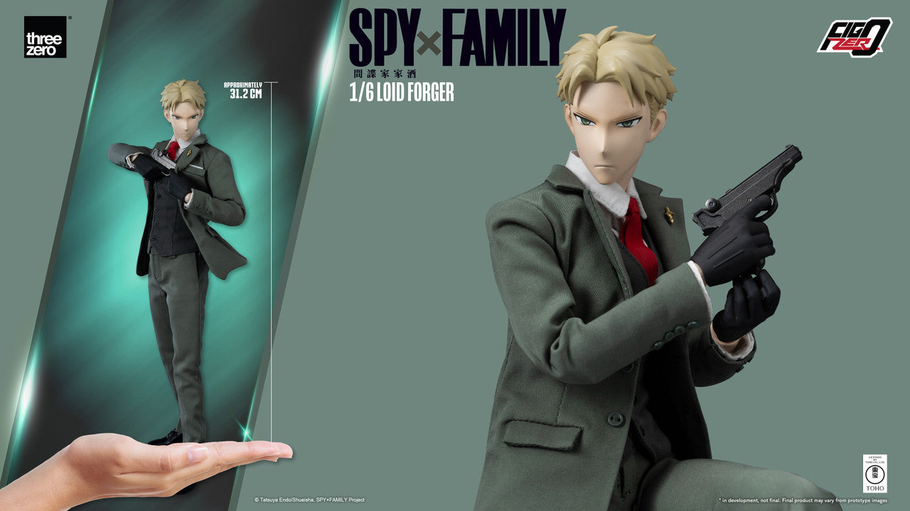 Preventa Figura Loid Forger - Spy x Family FigZero marca Threezero 3Z0504 escala 1/6