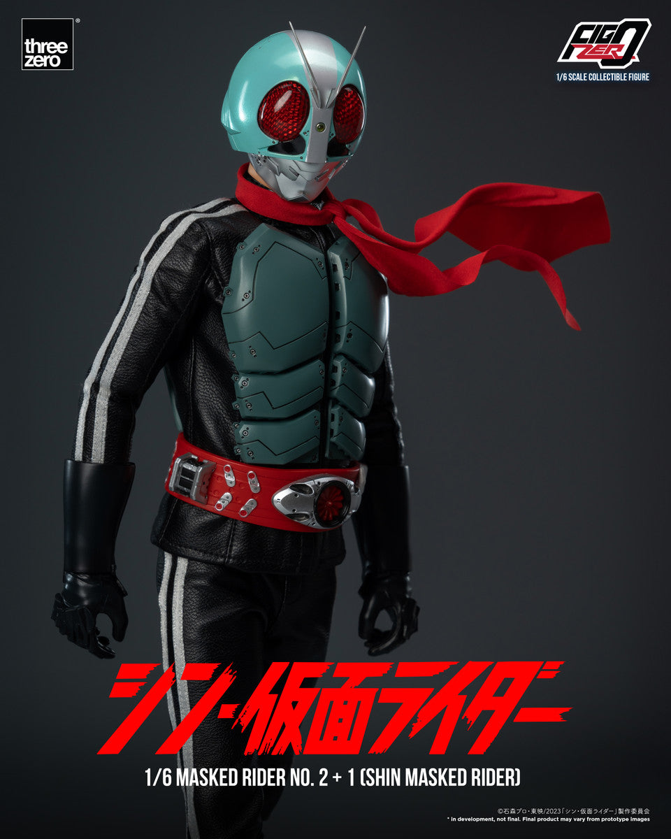 Pedido Figura Masked Rider No. 2+1 - Shin Masked Rider - FigZero marca Threezero 3Z0678 escala 1/6
