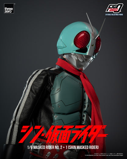 Preventa Figura Masked Rider No. 2+1 - Shin Masked Rider - FigZero marca Threezero 3Z0678 escala 1/6