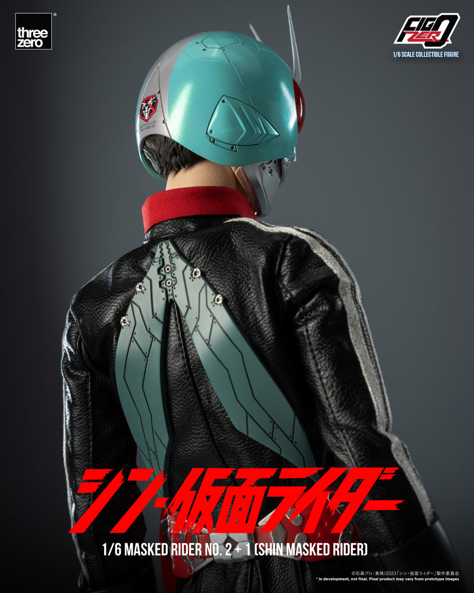 Preventa Figura Masked Rider No. 2+1 - Shin Masked Rider - FigZero marca Threezero 3Z0678 escala 1/6