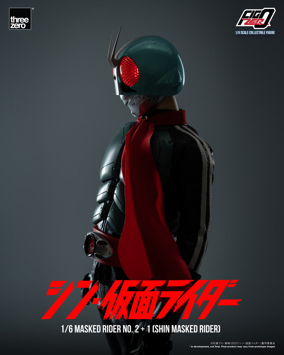 Pedido Figura Masked Rider No. 2+1 - Shin Masked Rider - FigZero marca Threezero 3Z0678 escala 1/6