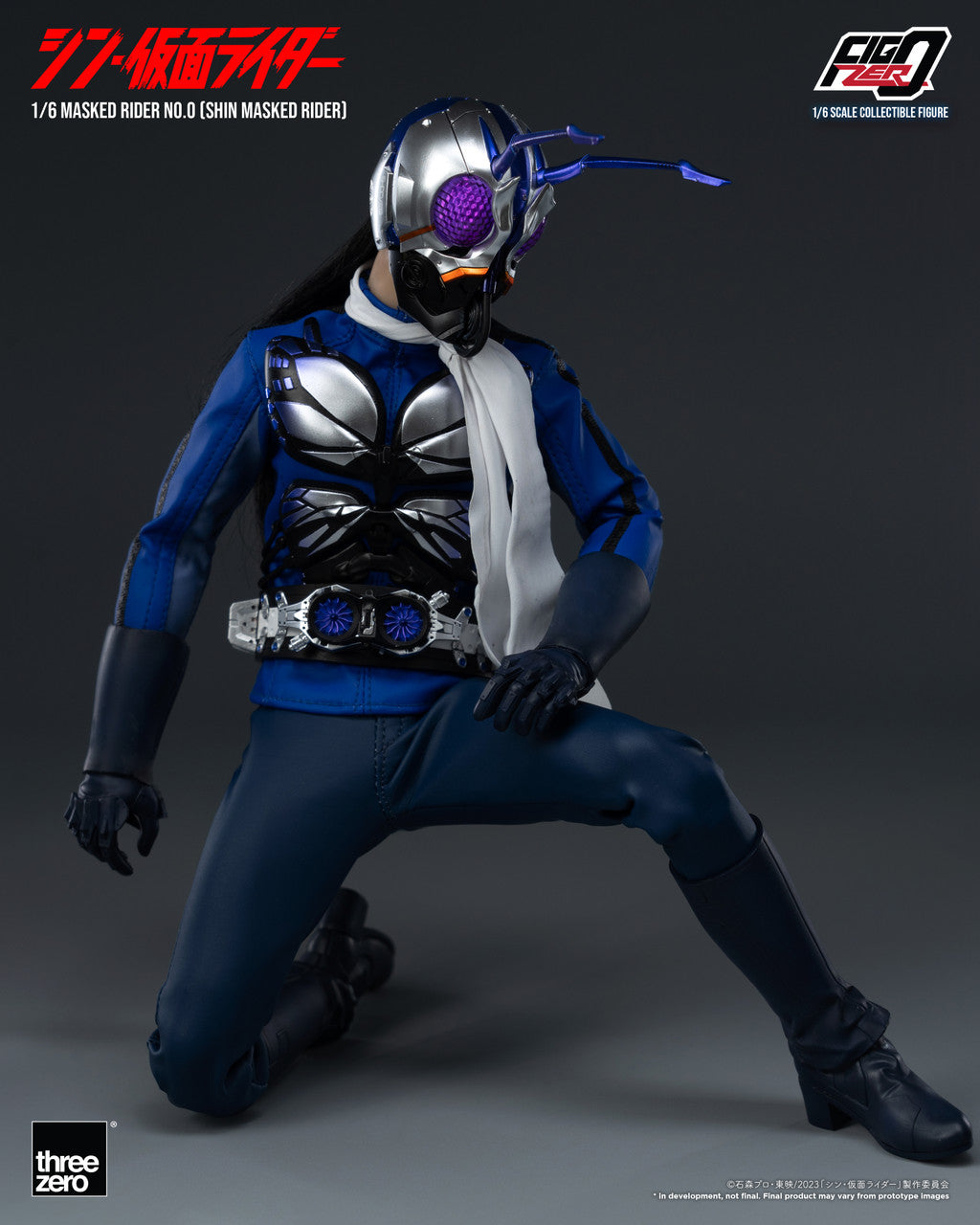 Preventa Figura Masked Rider No. 0 - Shin Masked Rider - FigZero marca Threezero 3Z0489 escala 1/6