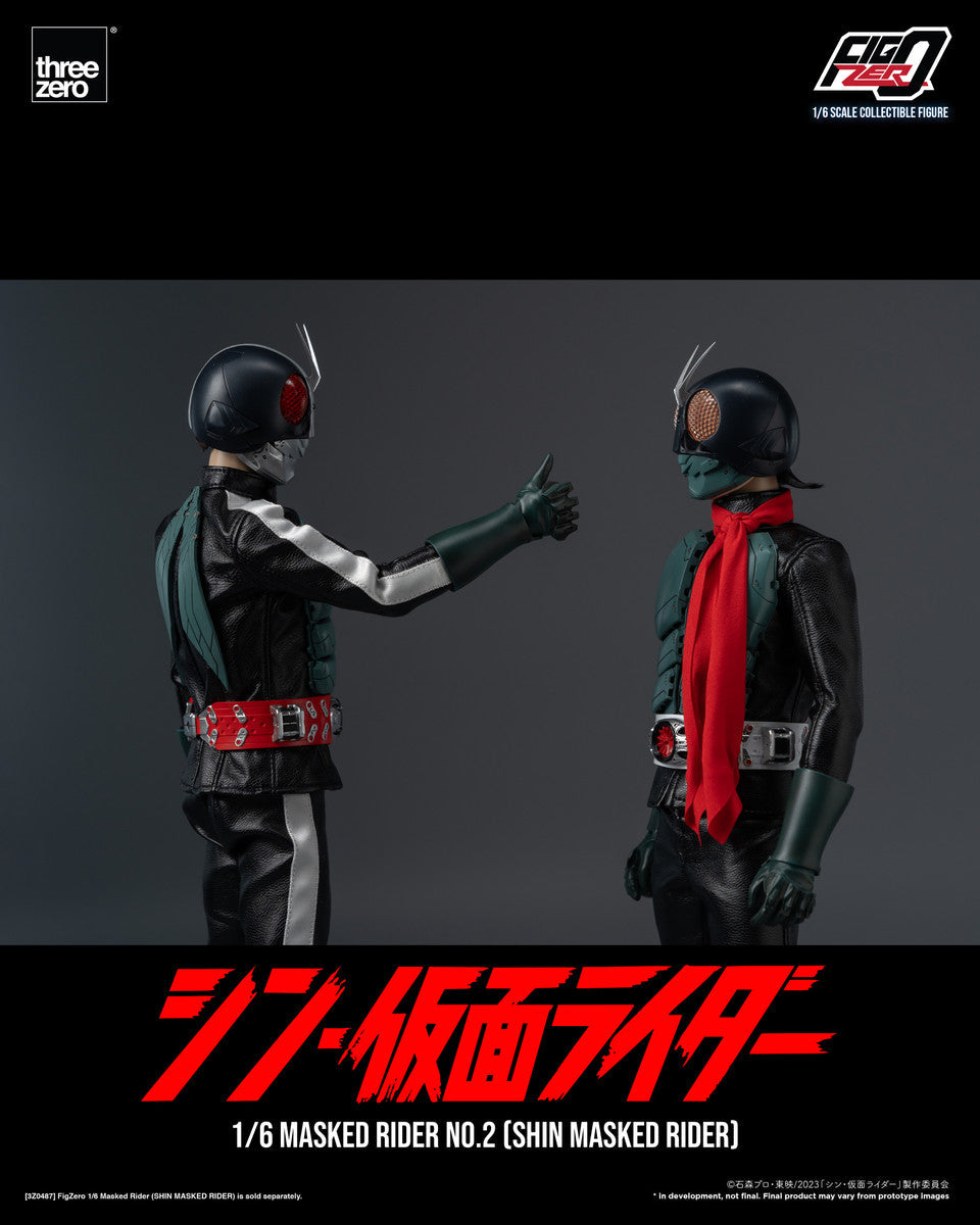 Pedido Figura Masked Rider No. 2 - Shin Masked Rider - FigZero marca Threezero 3Z0488 escala 1/6