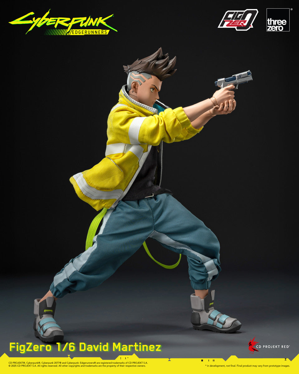Preventa Figura David Martinez - Cyberpunk: Edgerunners - Figzero marca ThreeZero 3Z0599 escala 1/6