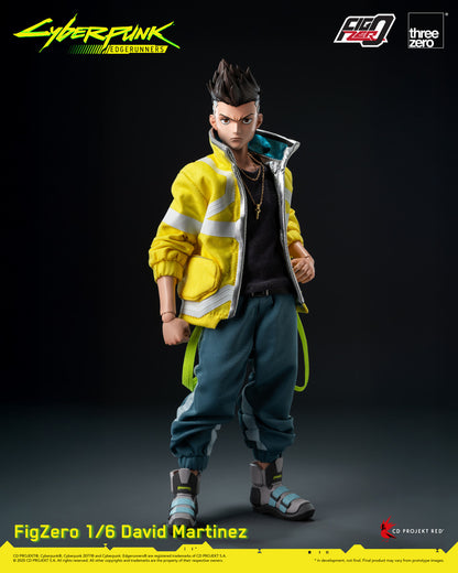 Preventa Figura David Martinez - Cyberpunk: Edgerunners - Figzero marca ThreeZero 3Z0599 escala 1/6