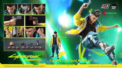 Preventa Figura David Martinez - Cyberpunk: Edgerunners - Figzero marca ThreeZero 3Z0599 escala 1/6