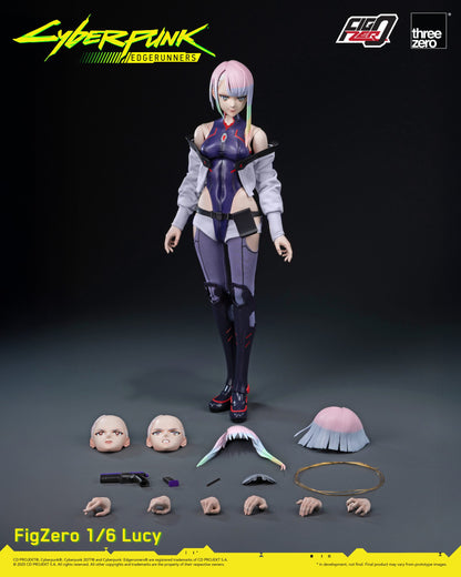 Preventa Figura Lucy - Cyberpunk: Edgerunners - FigZero marca ThreeZero 3Z0600 escala 1/6