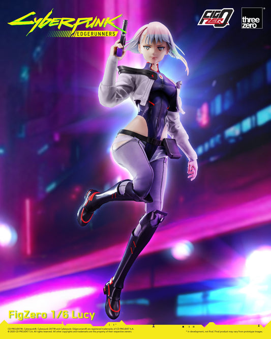 Preventa Figura Lucy - Cyberpunk: Edgerunners - FigZero marca ThreeZero 3Z0600 escala 1/6