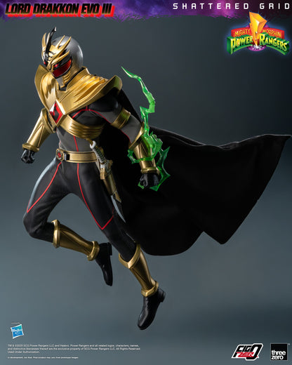 Preventa Figura Lord Drakkon Evo III - Mighty Morphin Power Rangers: Shattered Grid - FigZero marca Threezero 3Z1026 escala 1/6