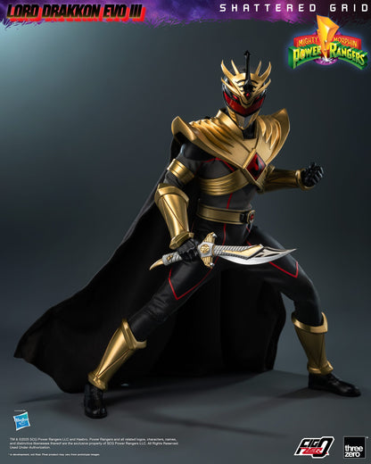 Preventa Figura Lord Drakkon Evo III - Mighty Morphin Power Rangers: Shattered Grid - FigZero marca Threezero 3Z1026 escala 1/6