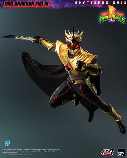 Preventa Figura Lord Drakkon Evo III - Mighty Morphin Power Rangers: Shattered Grid - FigZero marca Threezero 3Z1026 escala 1/6