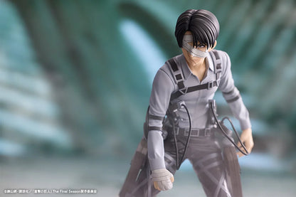 Preventa Estatua Levi Ackerman (The Final Season version) - Attack on Titan - Oshi Works marca Kotobukiya (19.5 cm)