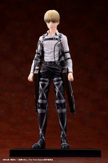 Preventa Estatua Armin Arlert (The Final Season version) - Attack on Titan - Oshi Works marca Kotobukiya (23 cm)