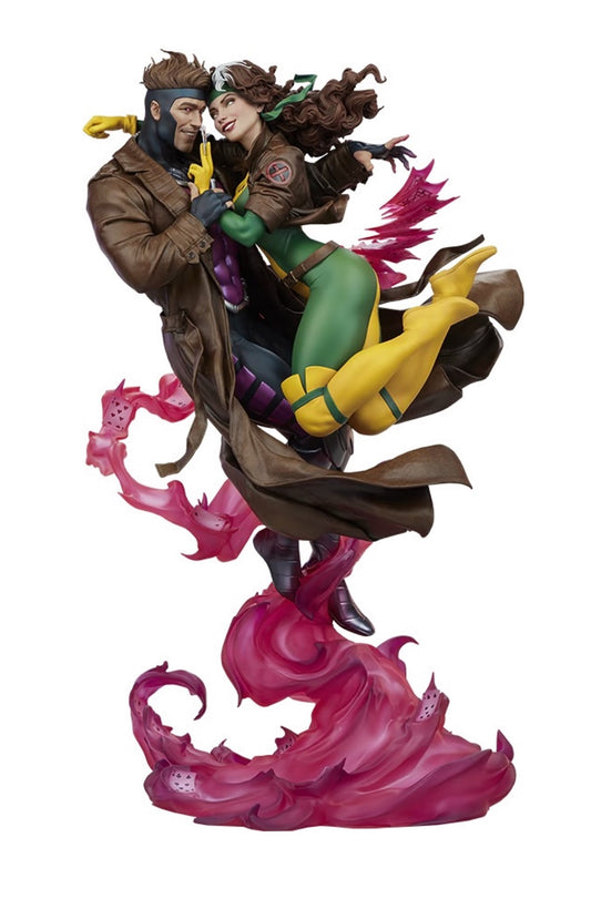 Preventa Estatua Marvel Rogue & Gambit marca Sideshow Collectibles (47 cm)