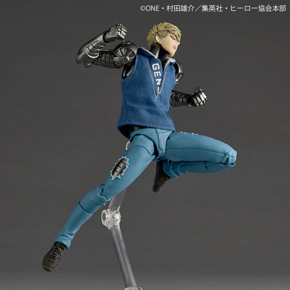 Preventa Figura Genos- One-Punch Man - Amazing Yamaguchi Revoltech marca Kaiyodo NR139 escala 1/12
