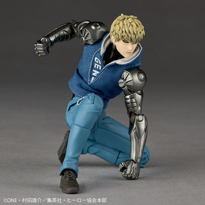 Preventa Figura Genos- One-Punch Man - Amazing Yamaguchi Revoltech marca Kaiyodo NR139 escala 1/12