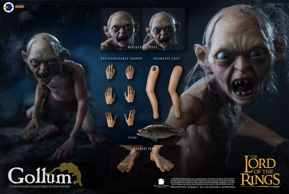 Pedido Figura Gollum - The Lord of the Rings marca Asmus Toys LOTR030G escala 1/6