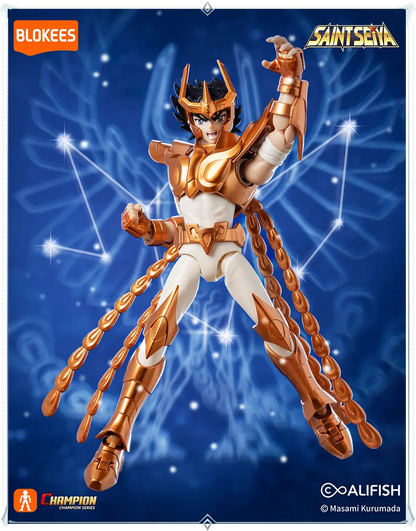 EN STOCK Figura Phoenix Ikki - Saint Seiya Champion Class 12 - Model Kit marca Blokees