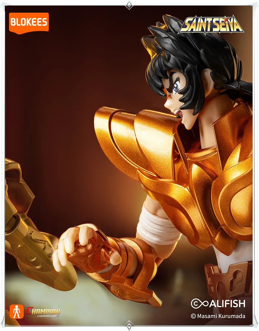 EN STOCK Figura Phoenix Ikki - Saint Seiya Champion Class 12 - Model Kit marca Blokees
