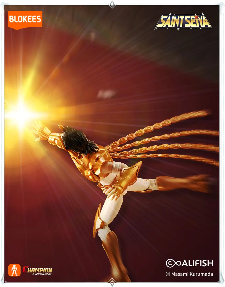 EN STOCK Figura Phoenix Ikki - Saint Seiya Champion Class 12 - Model Kit marca Blokees