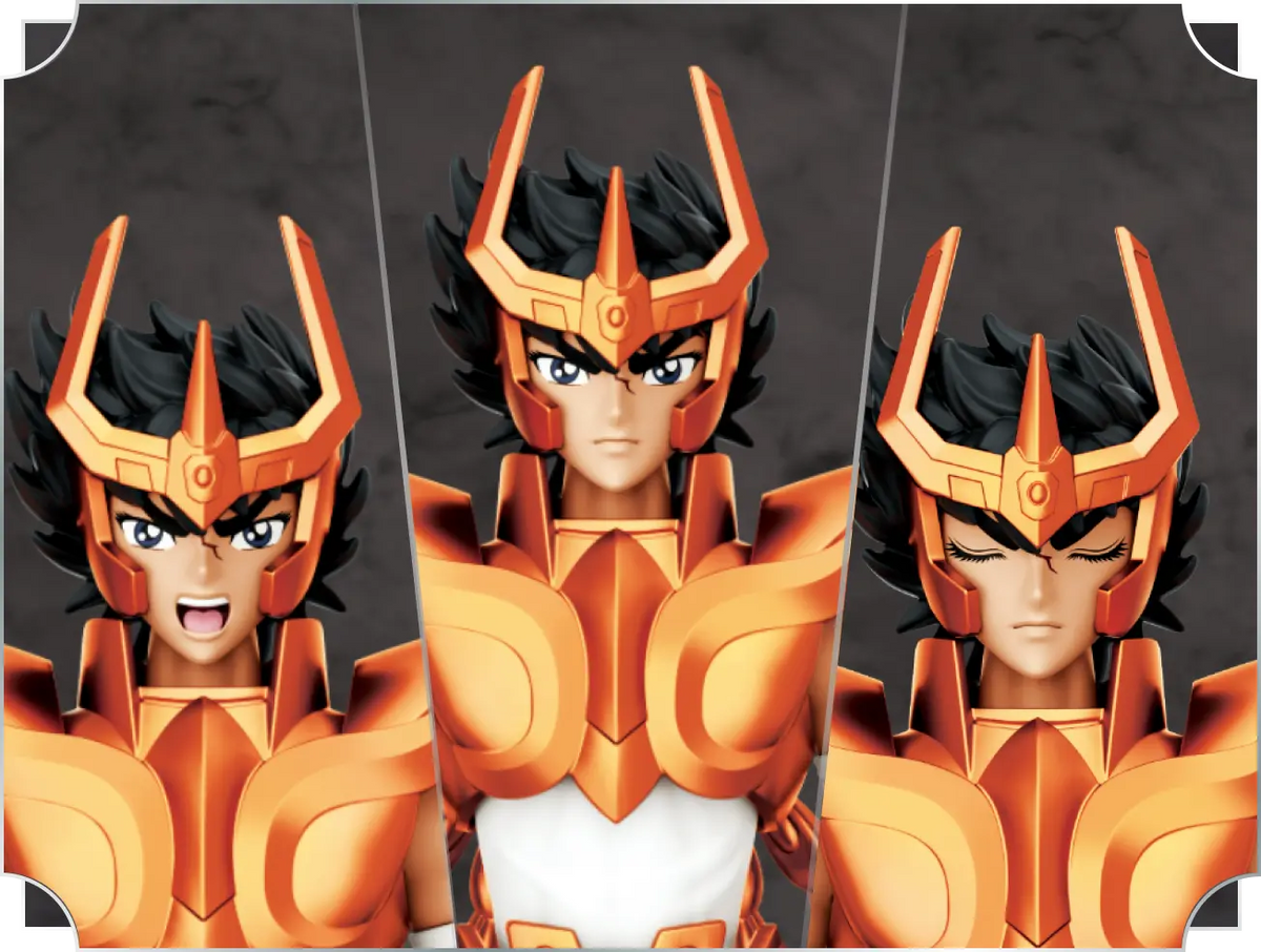 EN STOCK Figura Phoenix Ikki - Saint Seiya Champion Class 12 - Model Kit marca Blokees