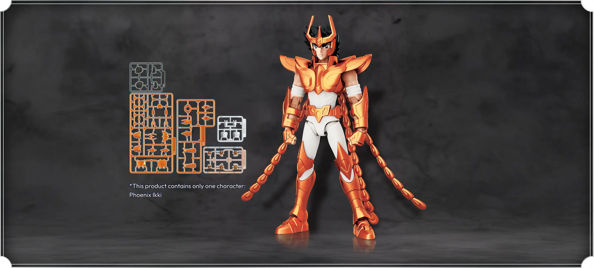 EN STOCK Figura Phoenix Ikki - Saint Seiya Champion Class 12 - Model Kit marca Blokees