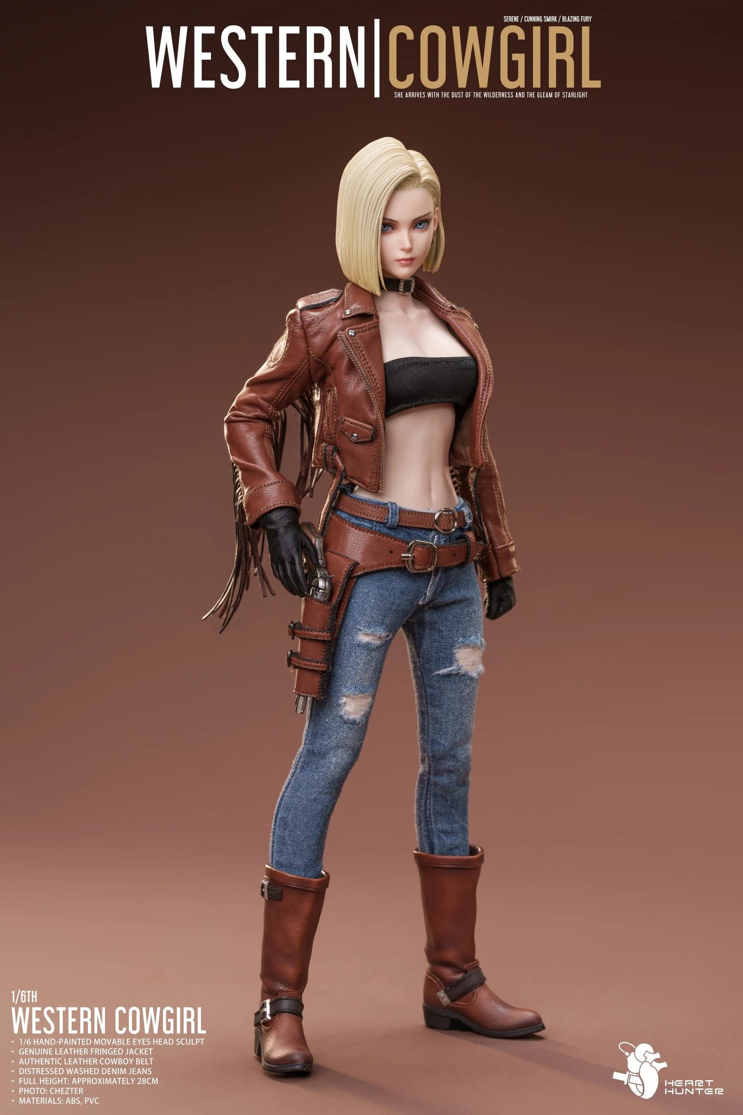 Preventa Figura Western Cowgirl (Early Bird version) marca Heart Hunter HH002 escala 1/6