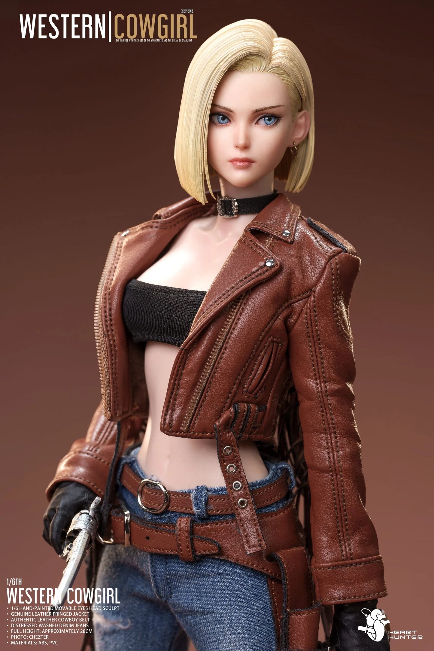 Preventa Figura Western Cowgirl (Early Bird version) marca Heart Hunter HH002 escala 1/6
