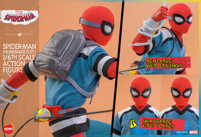 Preventa Figura Spider-Man (Homemade Suit) Your Friendly Neighborhood Spider-Man marca Hot Toys x Hono Studio HS07 escala 1/6
