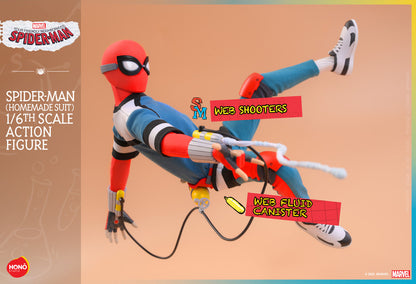 Preventa Figura Spider-Man (Homemade Suit) Your Friendly Neighborhood Spider-Man marca Hot Toys x Hono Studio HS07 escala 1/6
