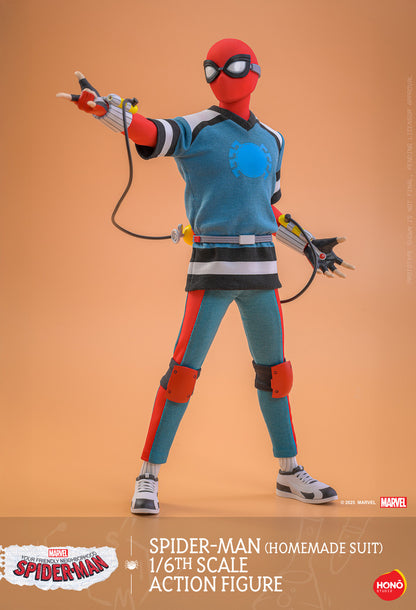 Preventa Figura Spider-Man (Homemade Suit) Your Friendly Neighborhood Spider-Man marca Hot Toys x Hono Studio HS07 escala 1/6