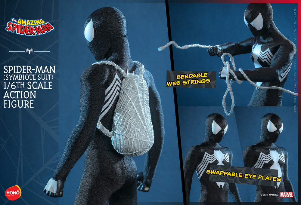Pedido Figura Spider-Man (Symbiote Suit) marca Hot Toys x Hono Studio HS04 escala 1/6