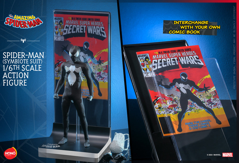 Pedido Figura Spider-Man (Symbiote Suit) marca Hot Toys x Hono Studio HS04 escala 1/6