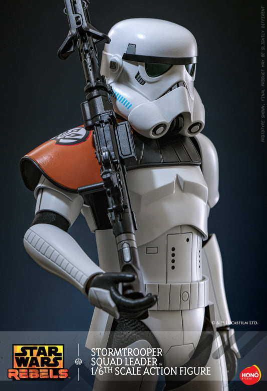 Preventa Figura Stormtrooper Squad Leader - Star Wars: Rebels marca HONO Studio HS09 escala 1/6
