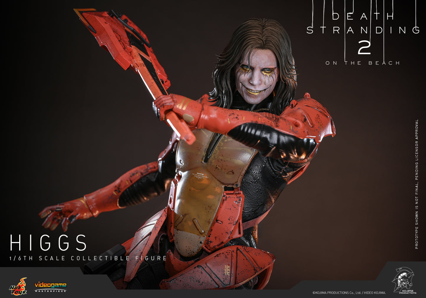 Preventa Figura HIGGS - Death Stranding 2: On the Beach marca Hot Toys VGM79 escala 1/6