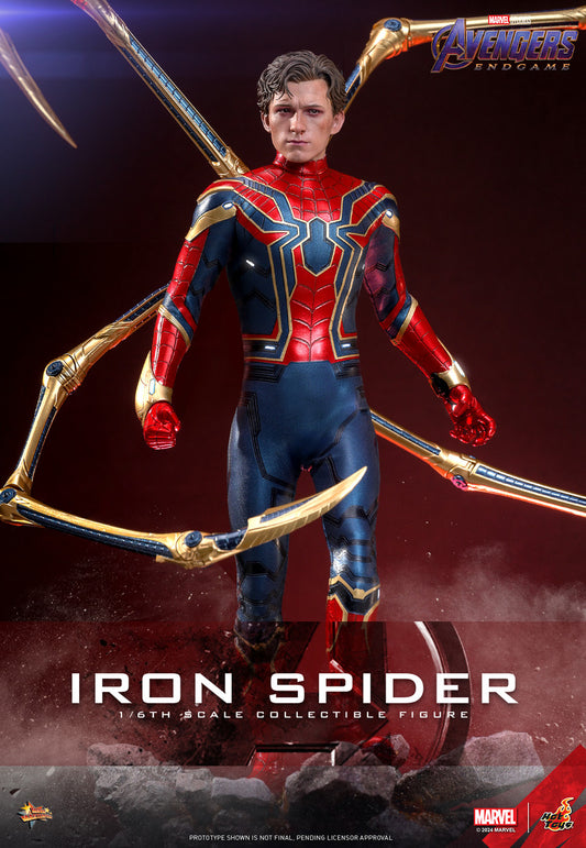 Preventa Figura Iron Spider - Avengers: Endgame marca Hot Toys MMS761 escala 1/6