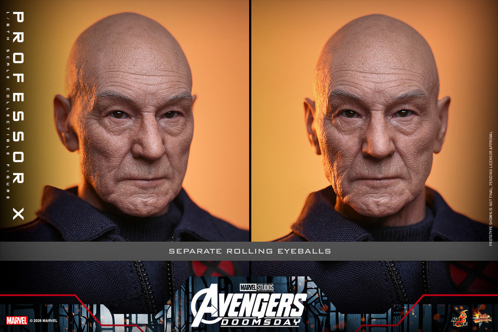 Preventa Figura Professor X - Avengers: Doomsday marca Hot Toys MM917 escala 1/6