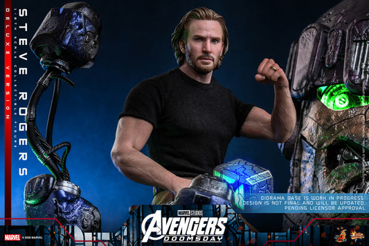 Preventa Figura Steve Rogers (Deluxe version) - Avengers Doomsday marca Hot Toys MMS929 escala 1/6