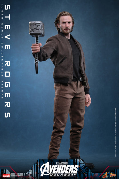 Preventa Figura Steve Rogers (Deluxe version) - Avengers Doomsday marca Hot Toys MMS929 escala 1/6