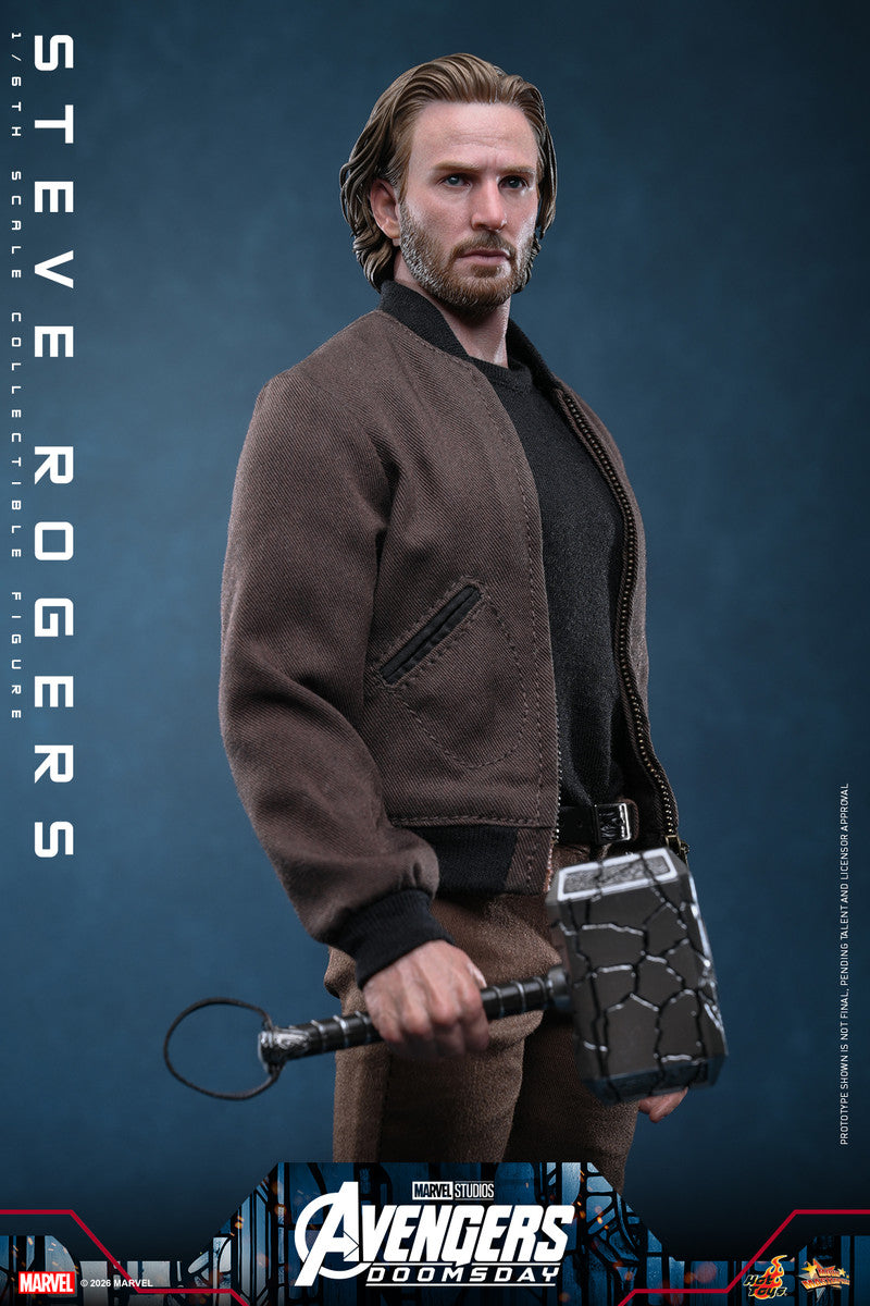 Preventa Figura Steve Rogers (Deluxe version) - Avengers Doomsday marca Hot Toys MMS929 escala 1/6