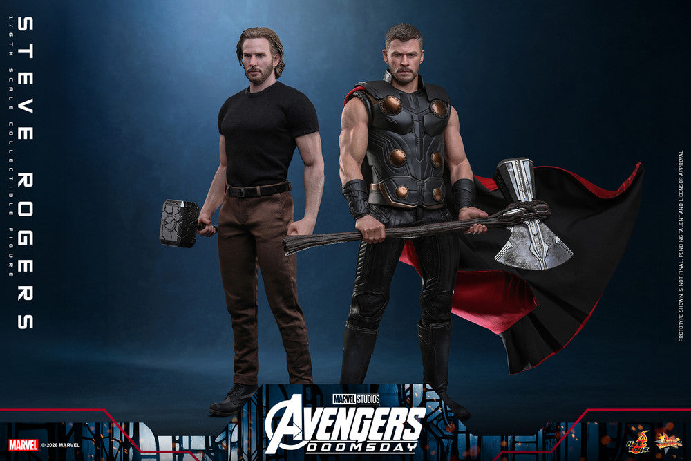 Preventa Figura Steve Rogers - Avengers Doomsday marca Hot Toys MMS928 escala 1/6