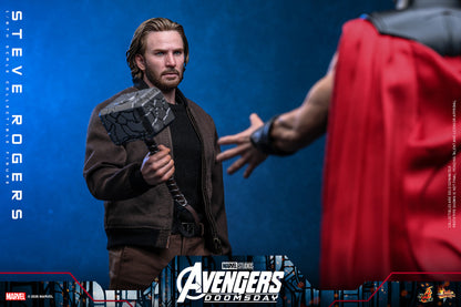 Preventa Figura Steve Rogers (Deluxe version) - Avengers Doomsday marca Hot Toys MMS929 escala 1/6