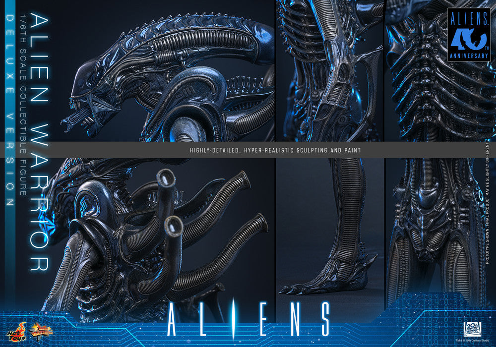 Preventa Figura Alien Warrior (Deluxe Version) - Aliens marca Hot Toys MMS899 escala 1/6