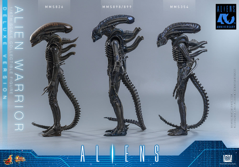 Preventa Figura Alien Warrior (Deluxe Version) - Aliens marca Hot Toys MMS899 escala 1/6